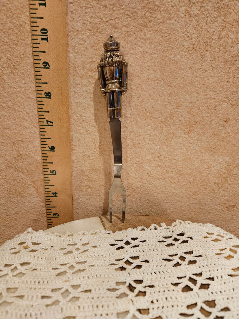 Vintage Holidays Christmas Serving Nutcracker Fork