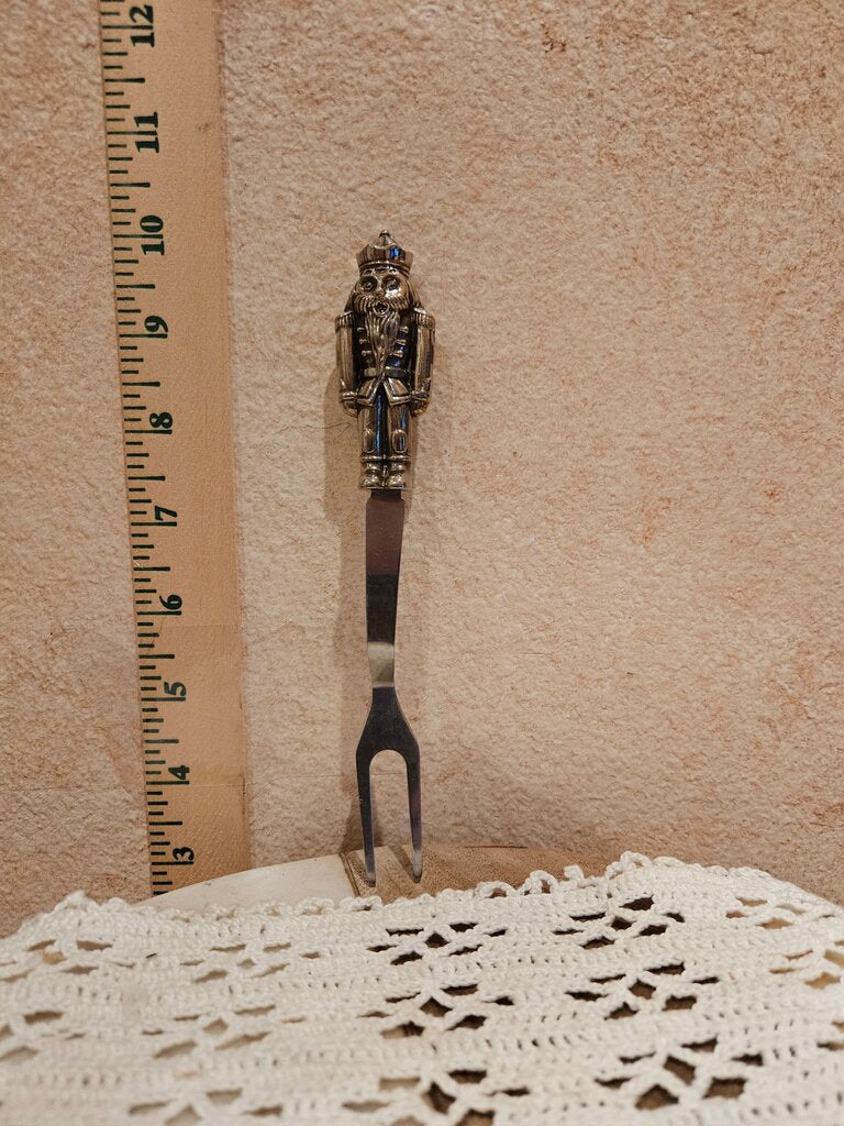 Vintage Holidays Christmas Serving Nutcracker Fork