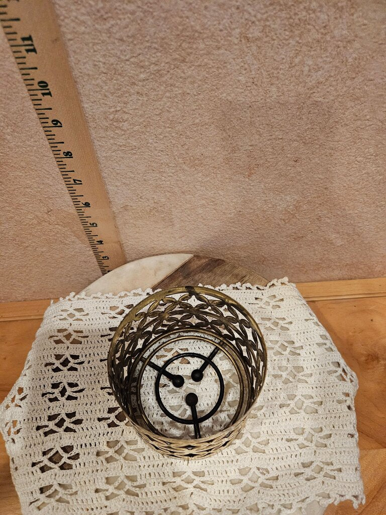 Vintage Brass Candle Holder