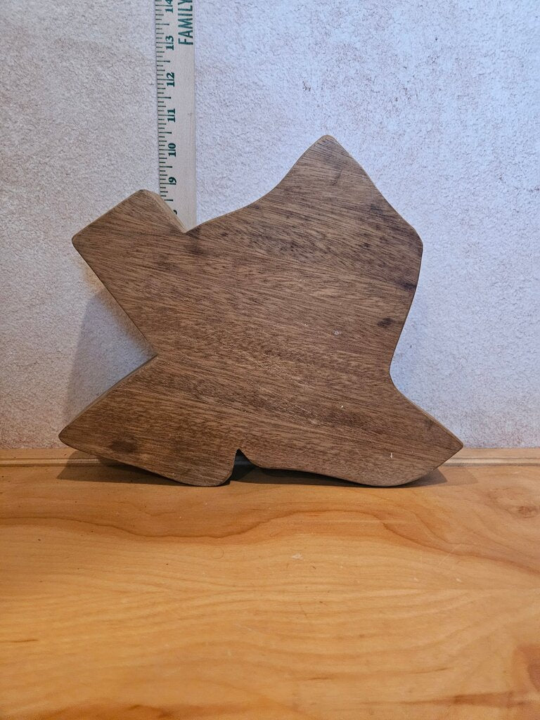 Wooden Texas Shaped Cutting Board