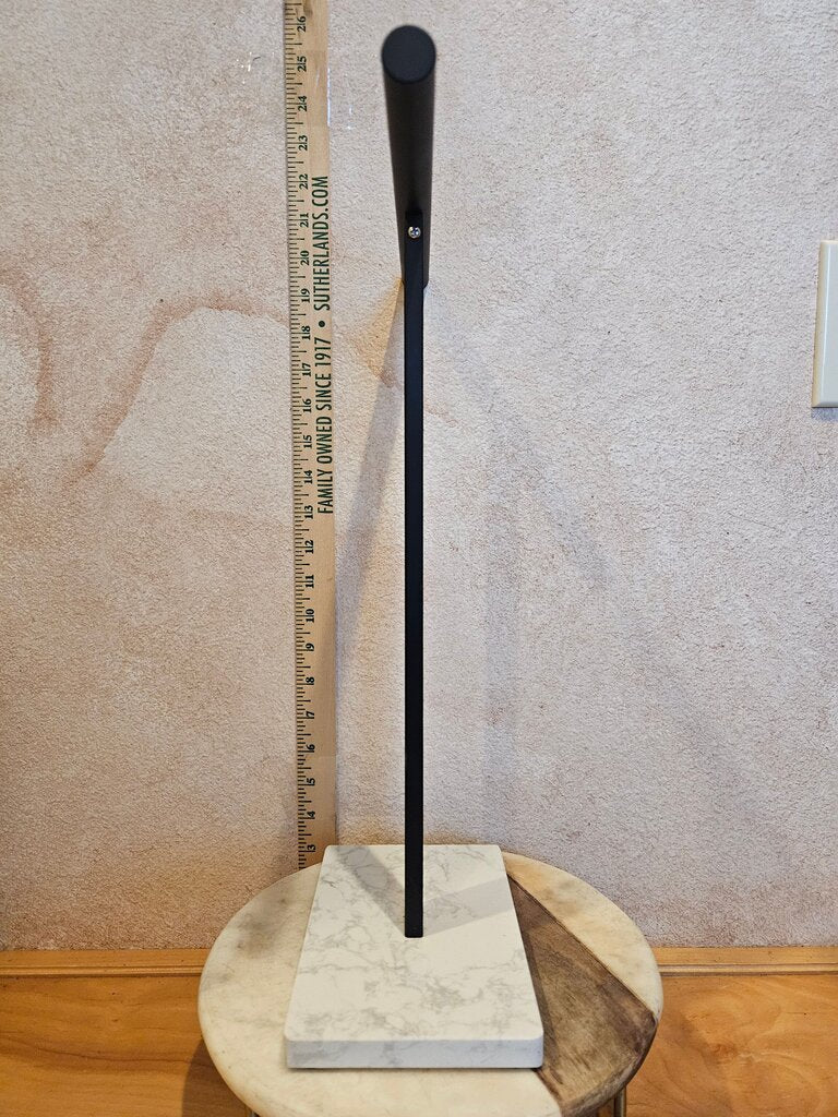 Modern Metal Jewelry Display Stand with Marble Base