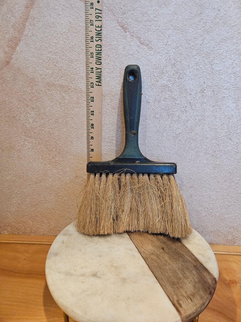 Vintage Handheld Brush with Long Bristles