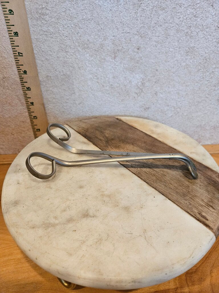 Candle wick Trimmer muted silver color