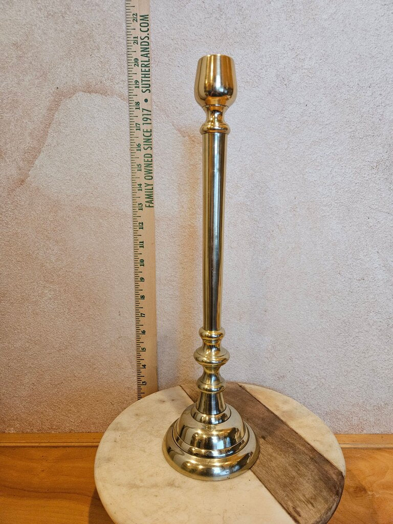 Extra Tall, sleek art deco style Candlestick Holder