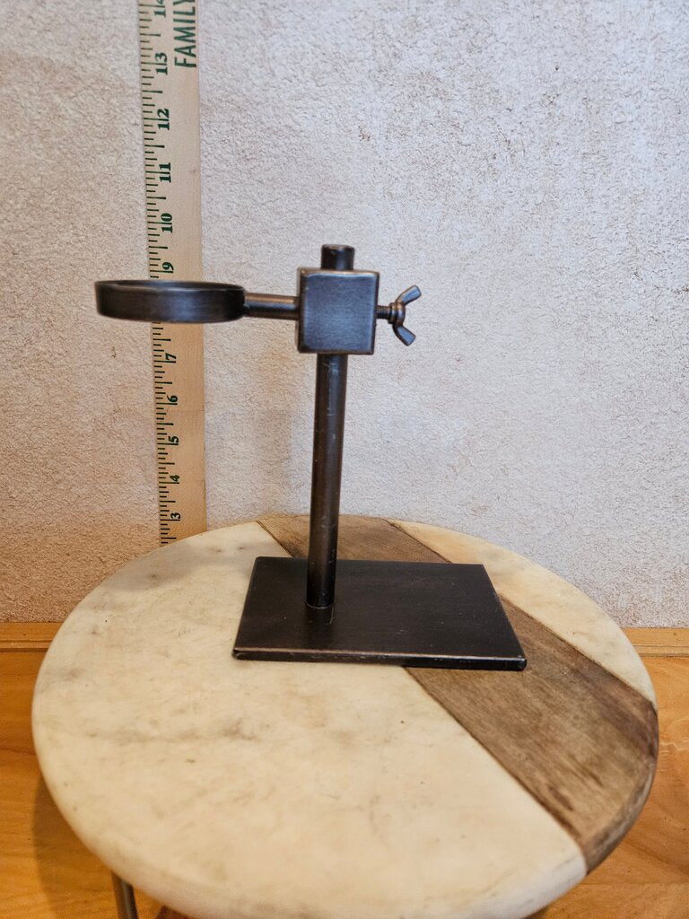 Adjustable writer's candle holder, Retro Tea Candle Holder Rustic Bronzed Steel