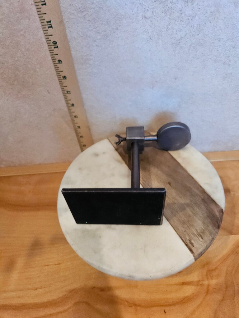 Adjustable writer's candle holder, Retro Tea Candle Holder Rustic Bronzed Steel