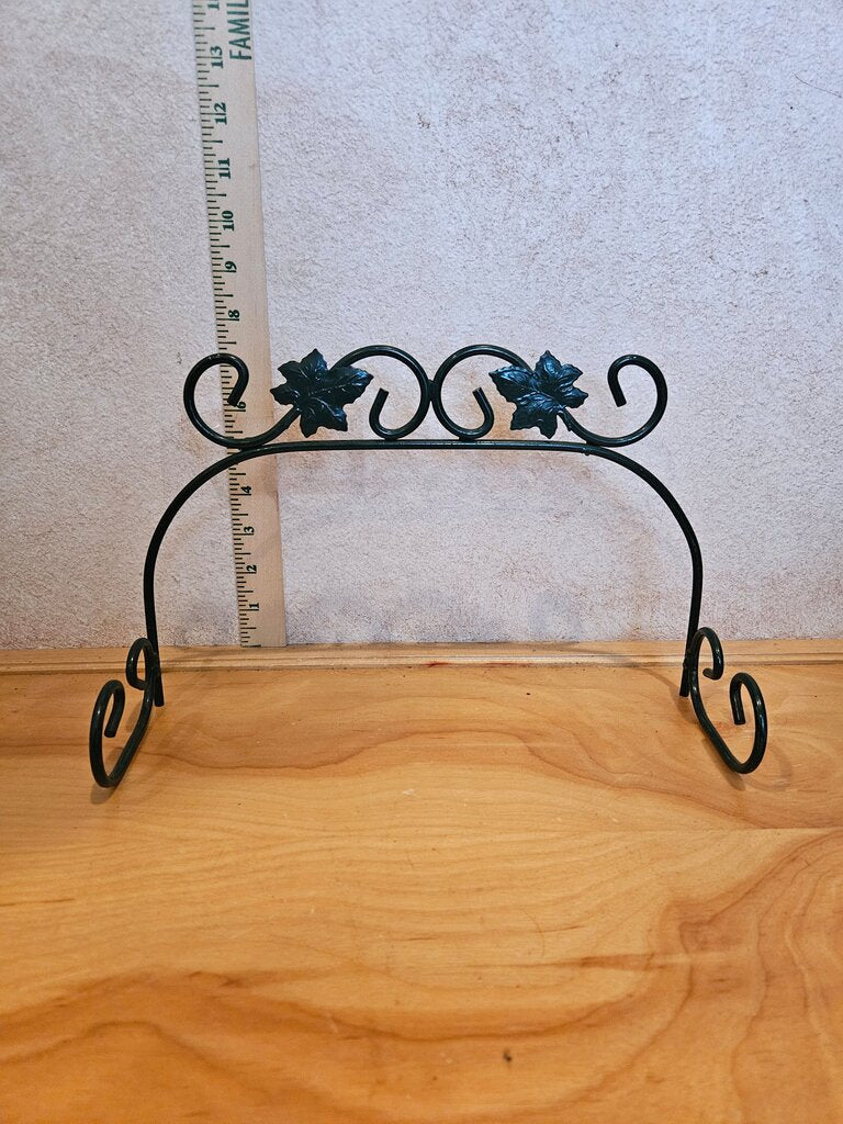 Decorative Black Metal wall mount display