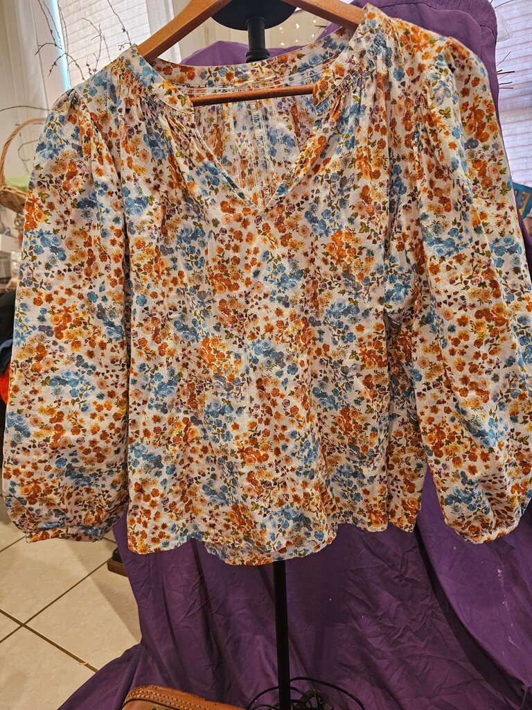 Floral Print Blouse