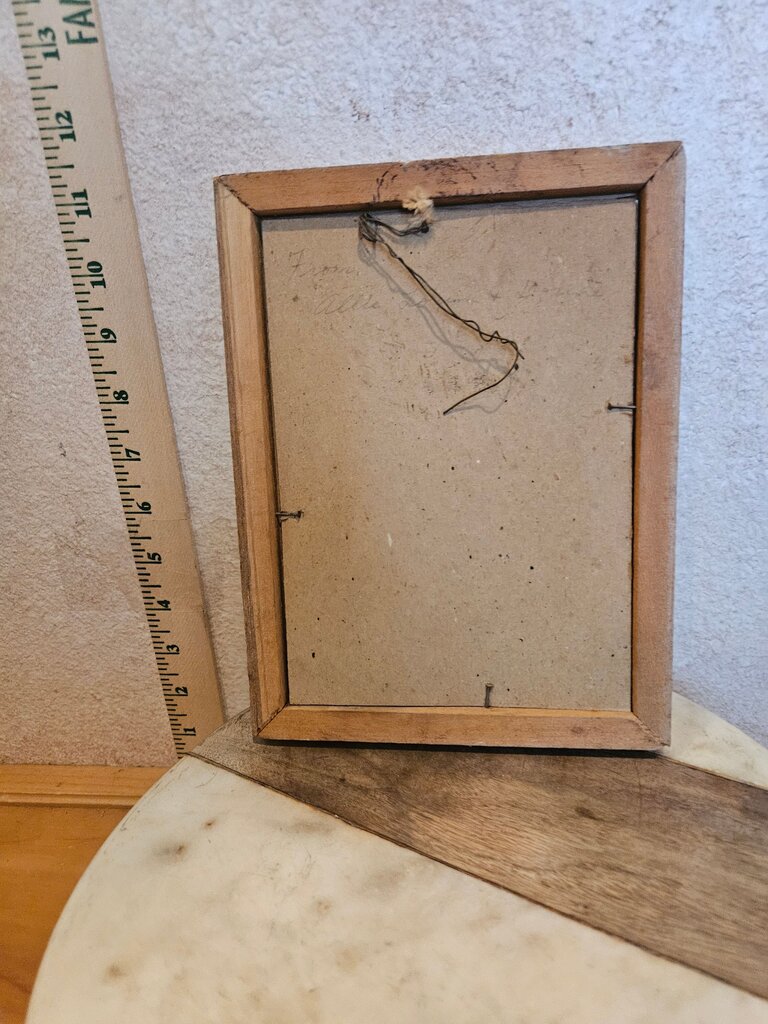 Vintage MOTHERS GIFT Framed Poem Art