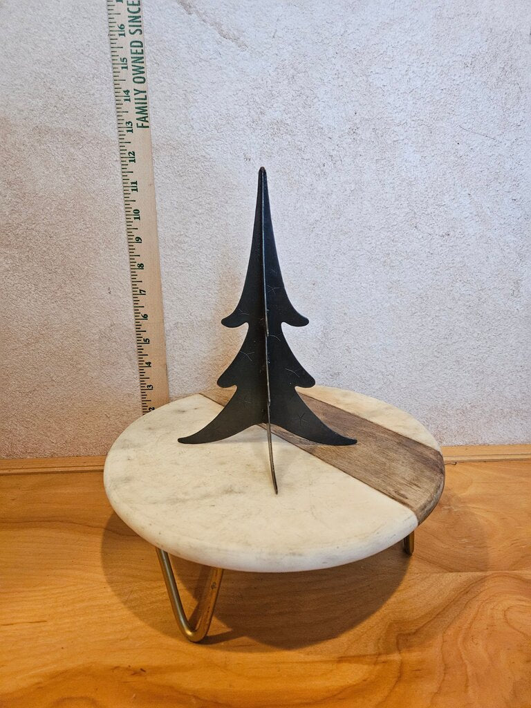 Modern Black Tree Stand Display
