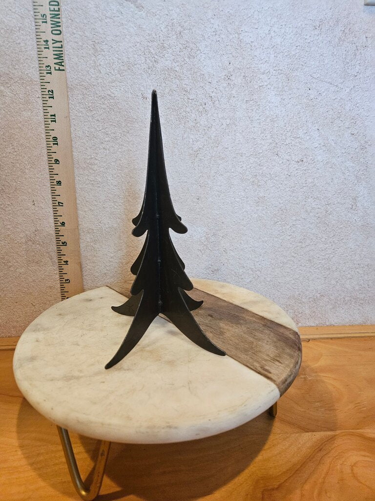Modern Black Tree Stand Display