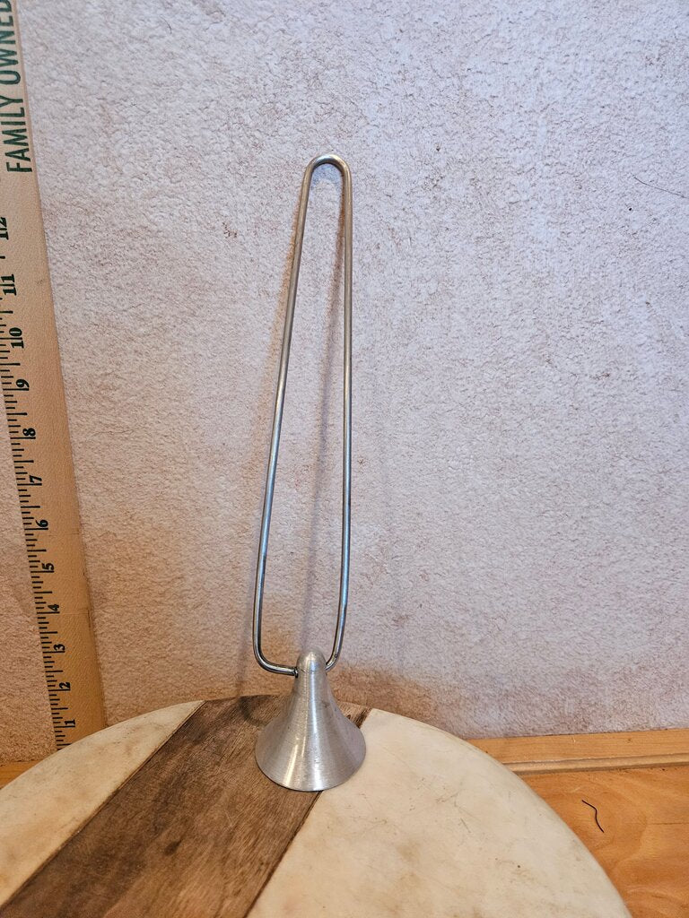 Vintage Candle Snuffer Bell Shaped Pewter