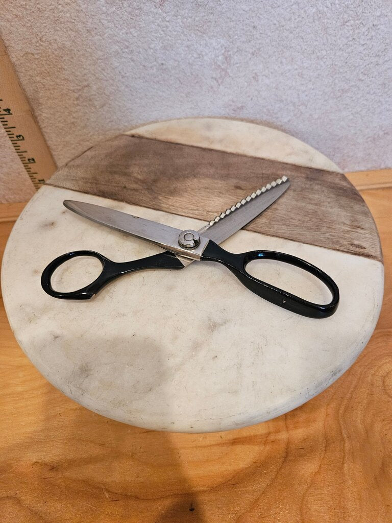 Black Scissors with Stainless Steel Blades