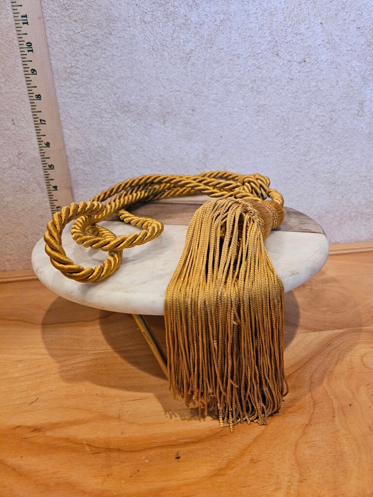 Gold Decorative Curtain Tiebacks