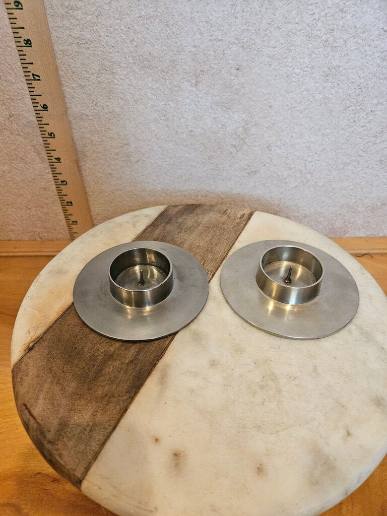 Stainless Steel Candle Holder sleek modern style