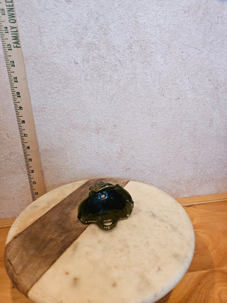 Decorative Green Ceramic Flower Pot