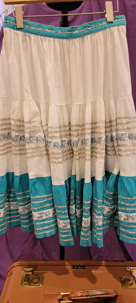 Beautiful Embroidered Long Skirt