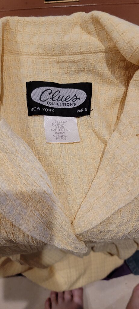 Clues Collections Short Sleeve Dress