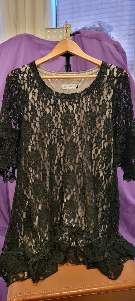 Black Lace Top