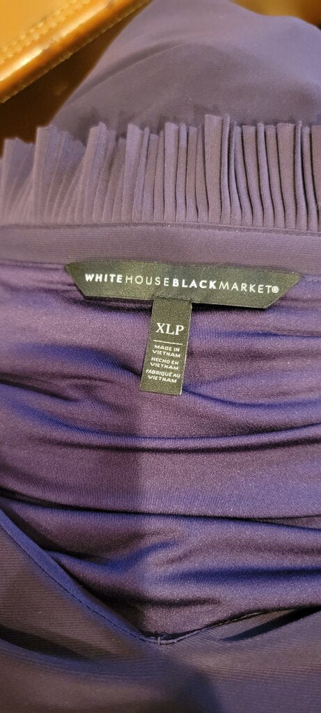 White House Black Market Purple Dress