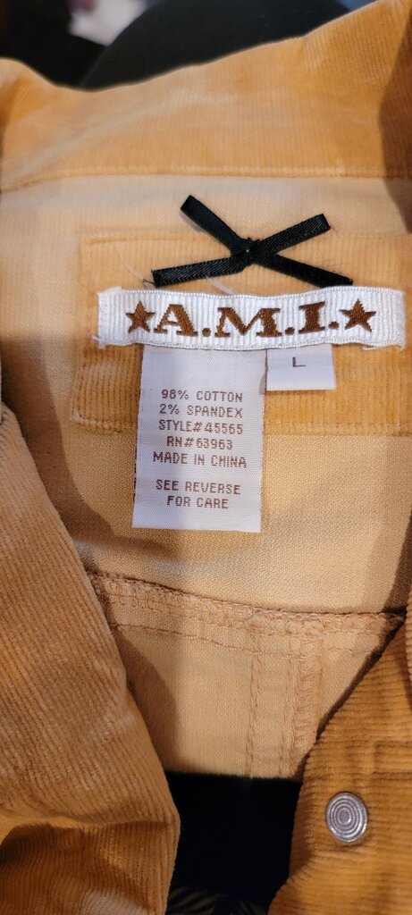 A.M.I. Women's Corduroy Jacket