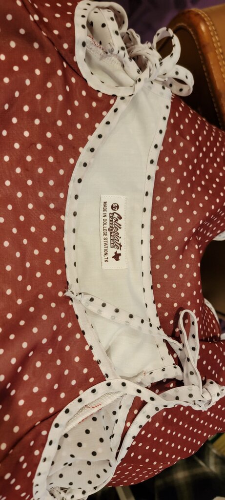 Collegiate Cupcakes Polka Dot Top