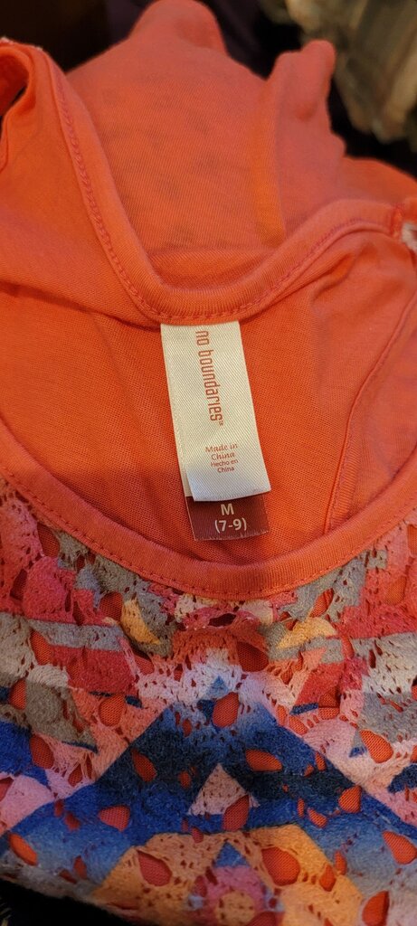 No Boundaries Colorful Tank Top