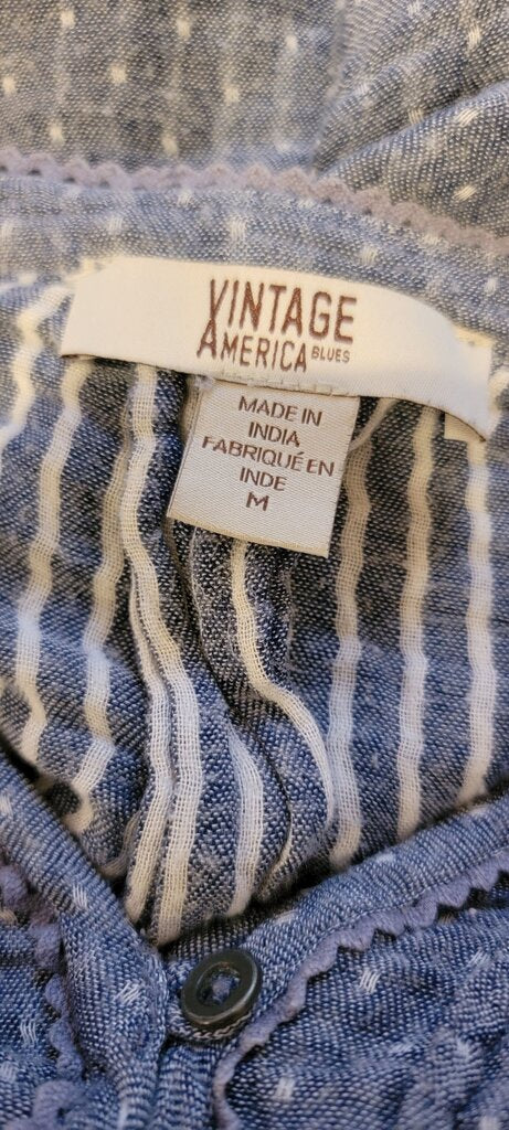 Vintage America Blues Long Sleeve Top