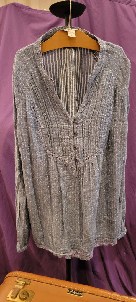 Vintage America Blues Long Sleeve Top