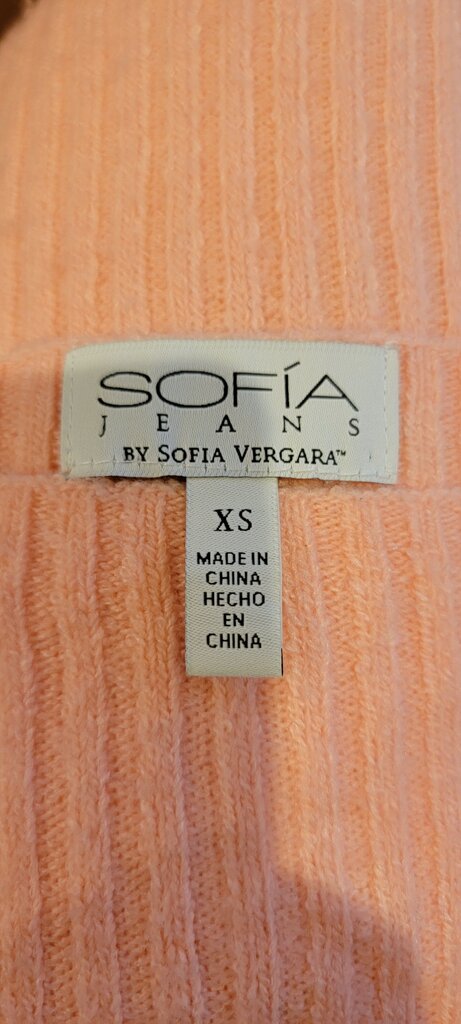 Sofia Jeans by Sofia Vergara Ribbed Tank Top