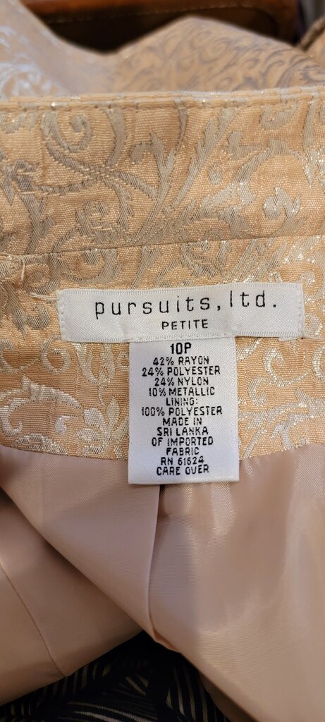 Pursuits Ltd. Petite Embellished Jacket