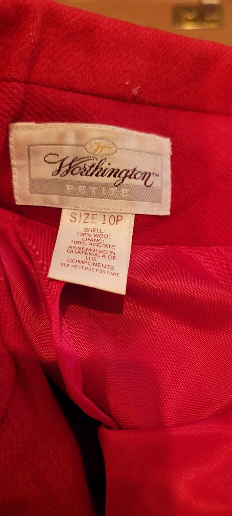 Worthington Red Blazer
