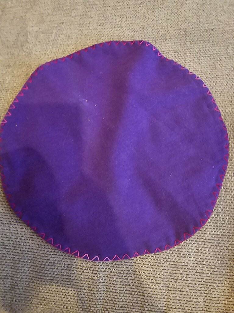 Embroidered Mexican Colorful Round Cloth