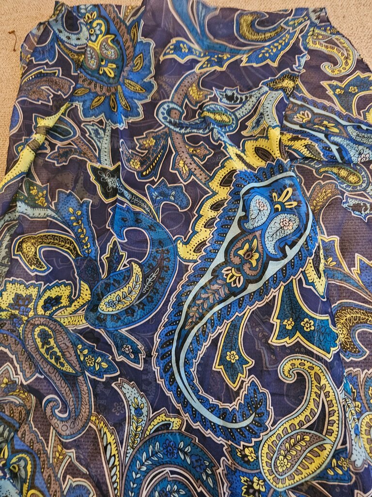 Anne Klein Colorful Paisley Scarf