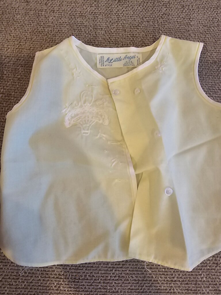 A Little Angel Baby Vest