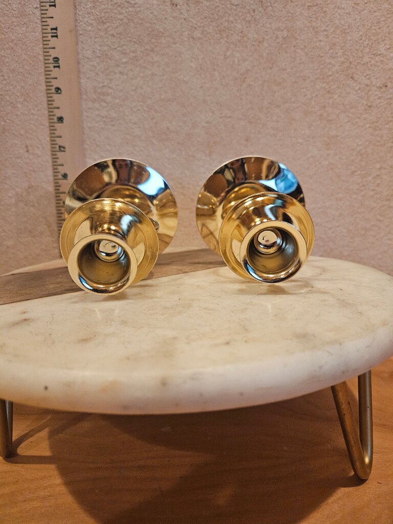 Gold Candle Holders
