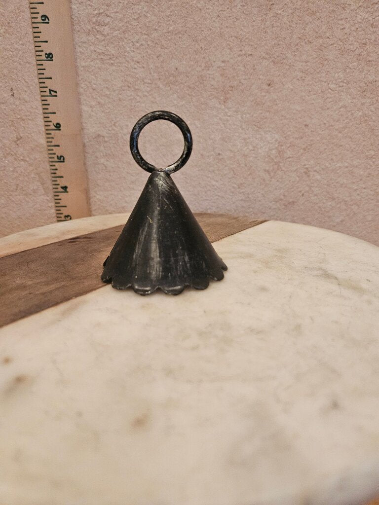 Black Metal Decorative Cone