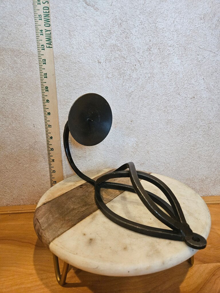 Wrought Iron Candle Holders Metal Swirl Design Wall candle Holder