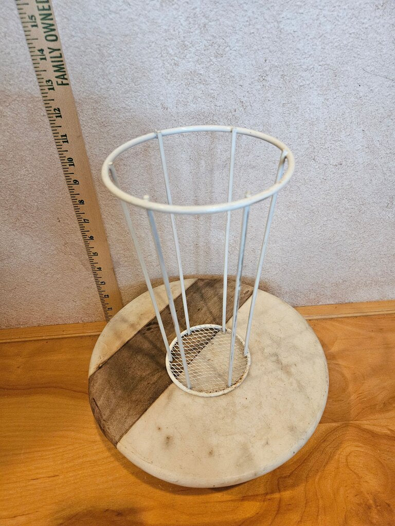 Vintage Plant Pot Wire Holder or riser