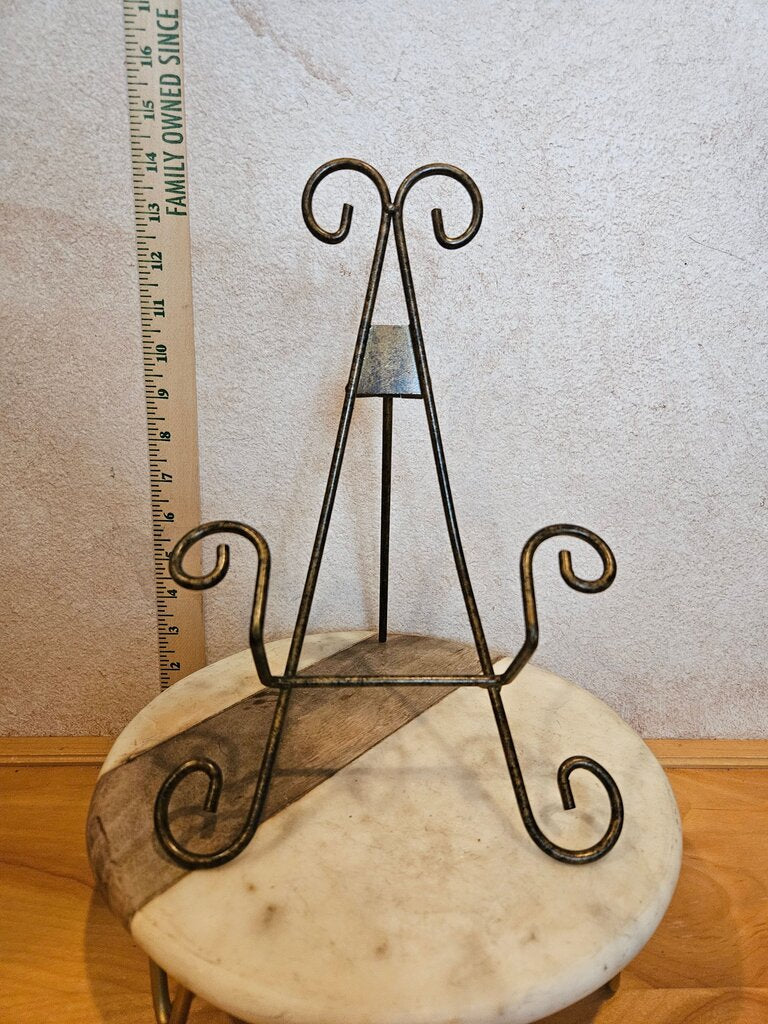 Metal Easel Display Stand Metal Book Stand Plate & Picture Metal Display Stand