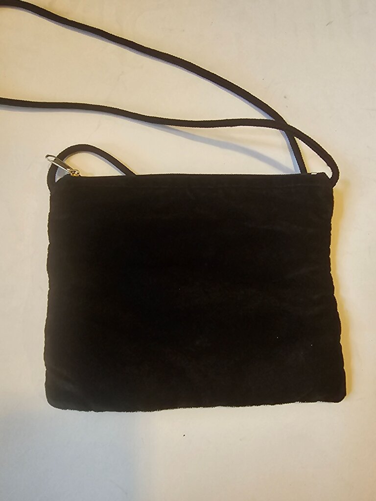 Embroidered Floral Crossbody Bag