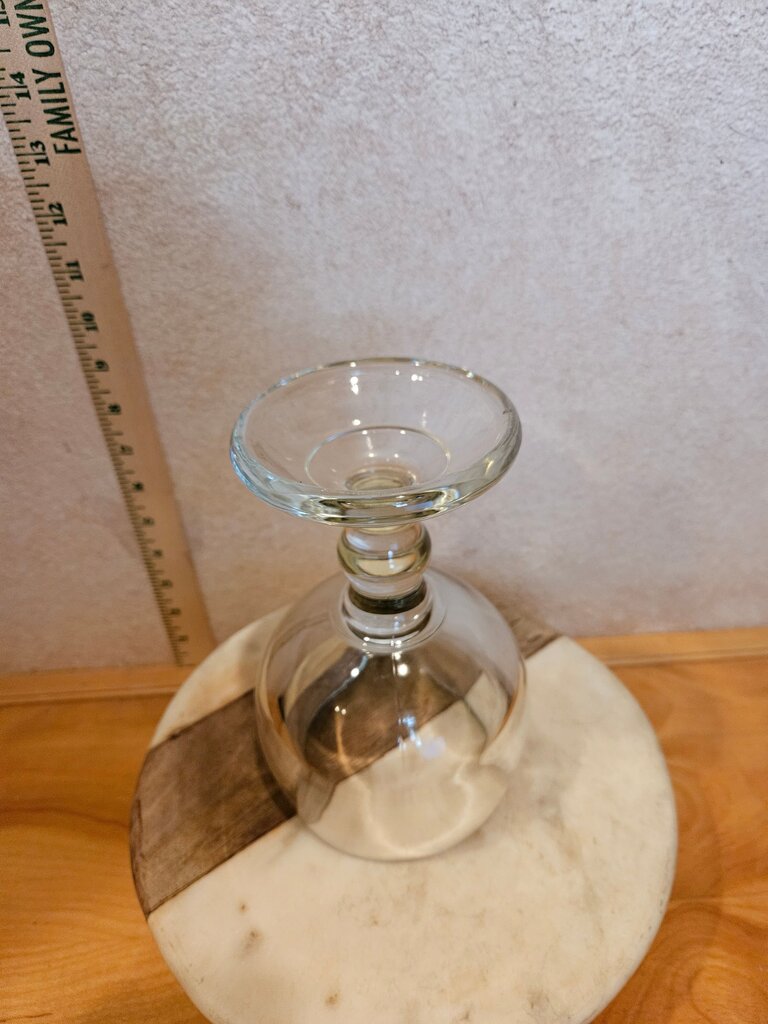 Heavy Bar Clear Glass Cocktail Goblet Beer Schooner 16 oz