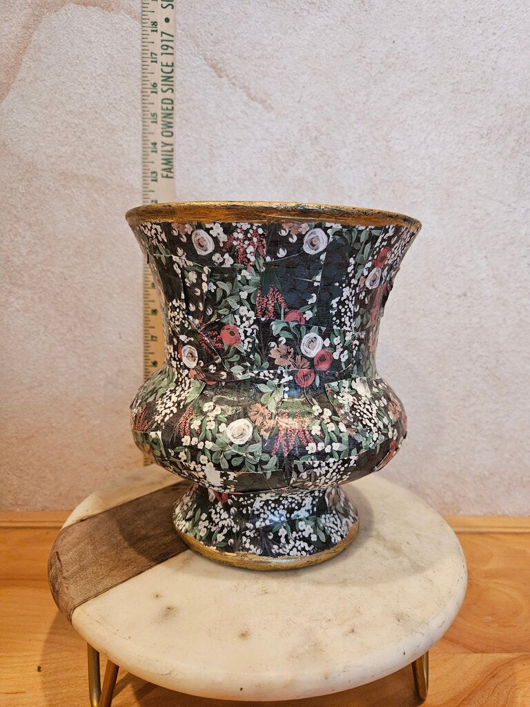 Floral Decorative Pot