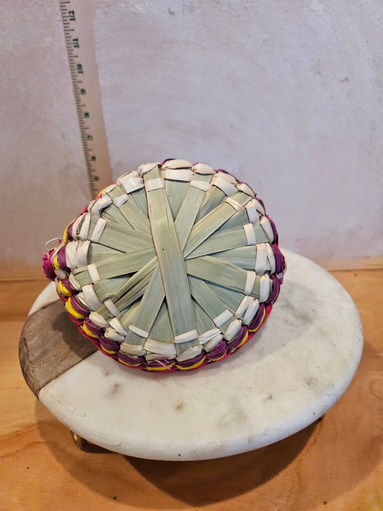 Colorful Handwoven Small Basket