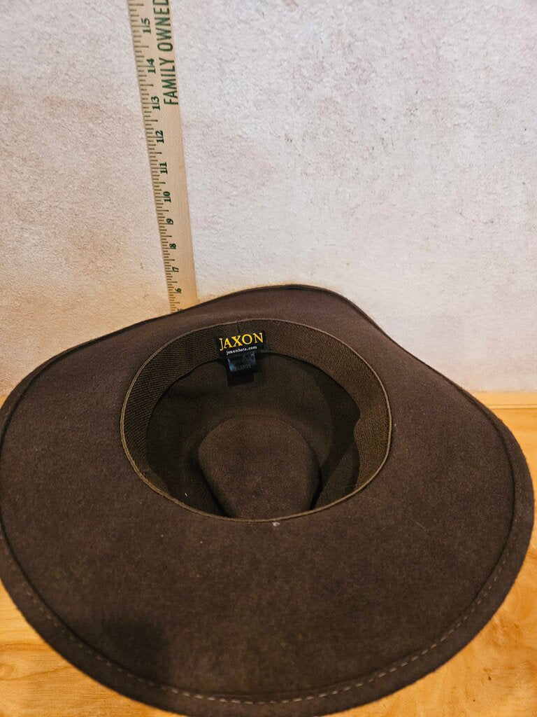 Jaxon Hats Crushable Wool Felt Outback Hat