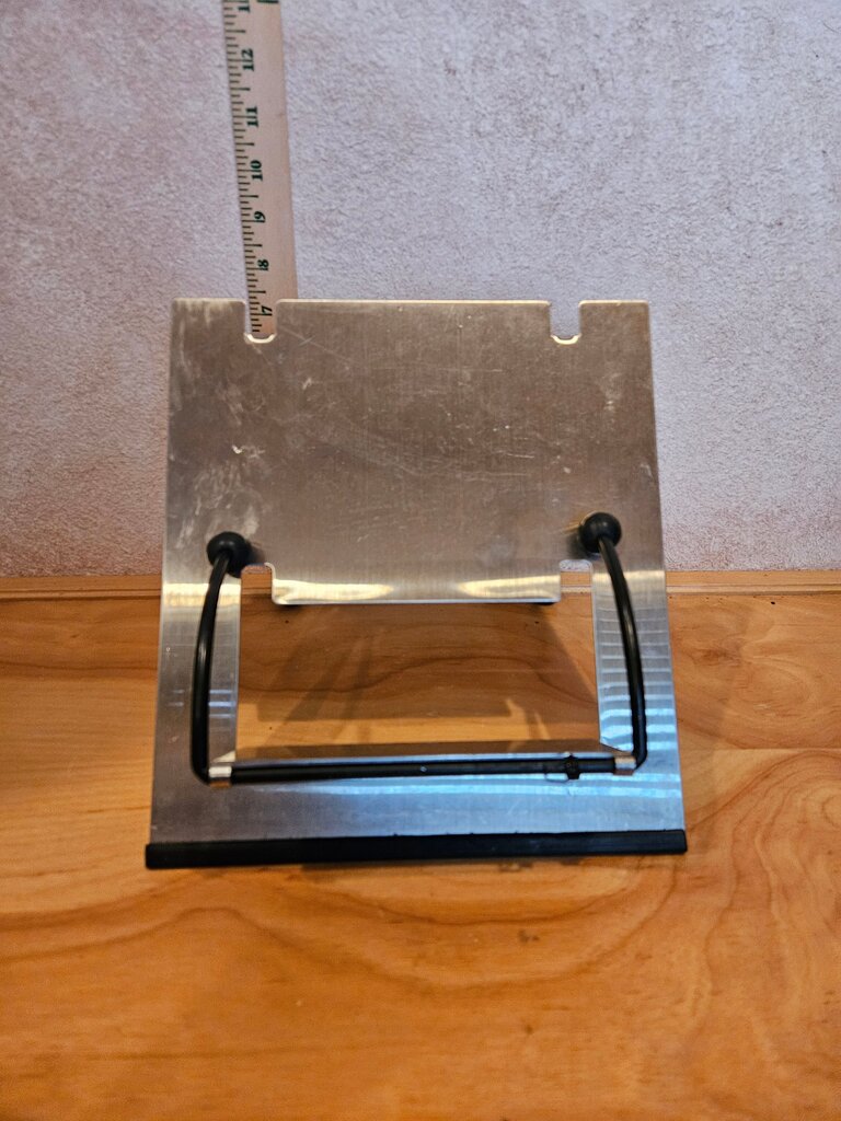 Stainless Steel Kitchen Cook Book STAND HOLDER