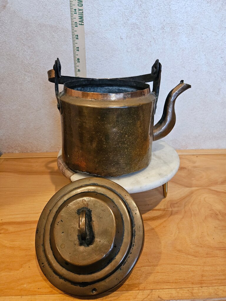 Antique Copper Teapot, Coffee Pot, Tea Pot, Copper pan, vintage kitchen COPPER KETTLE