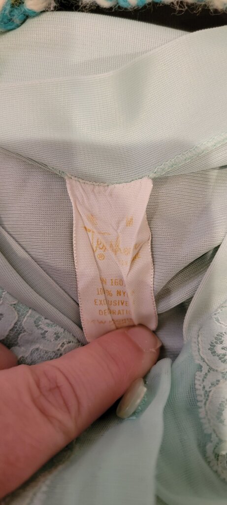 Vintage Mint Green Nightgown