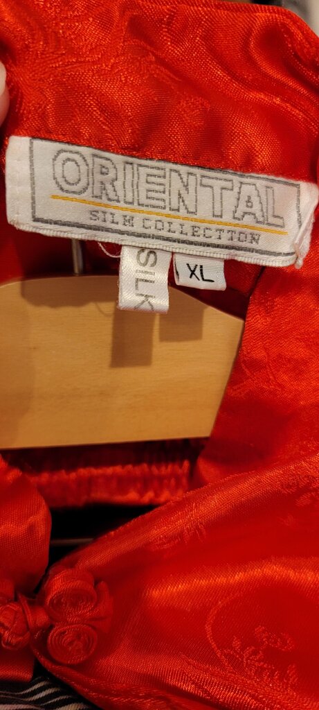 Oriental Silk Collection Red Outfit