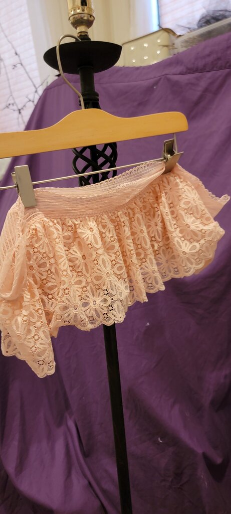 Victoria's Secret Pink Lace Mini Skirt